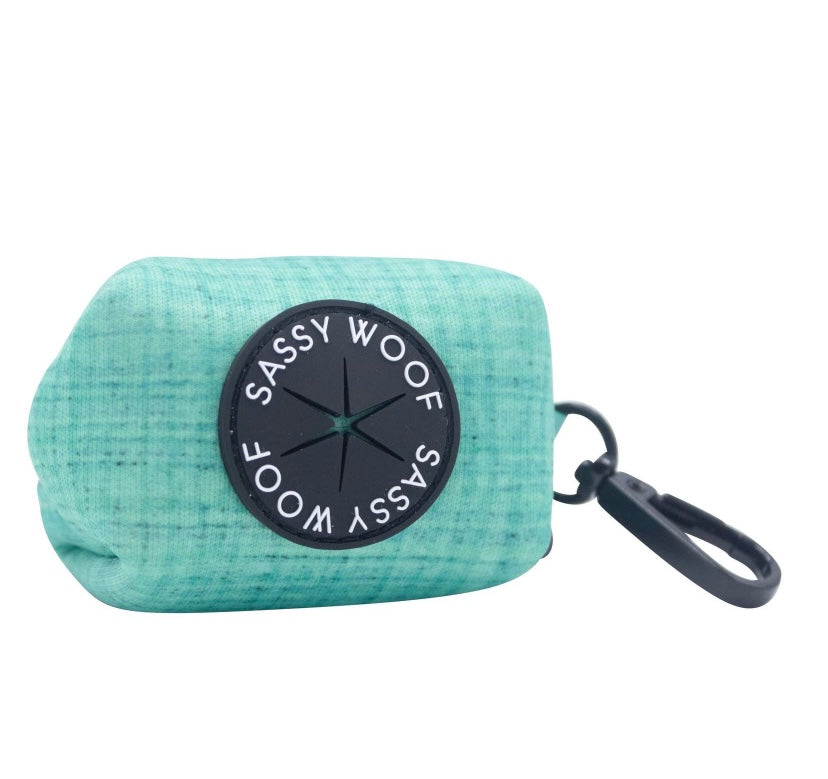 Wag Your Teal Waste Bag Holder