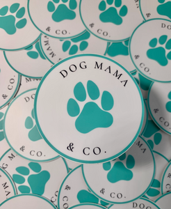 Dog Mama & Co. Logo Sticker