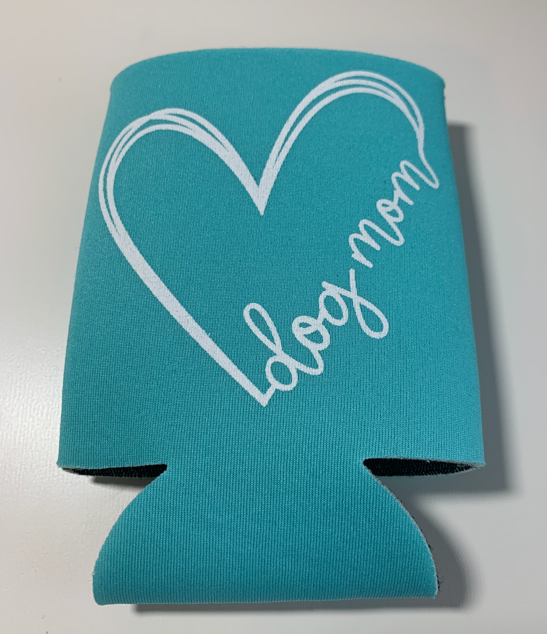 Dog Mom Heart Koozies